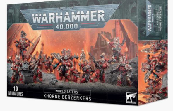 World Eaters: Khorne Berzerkers